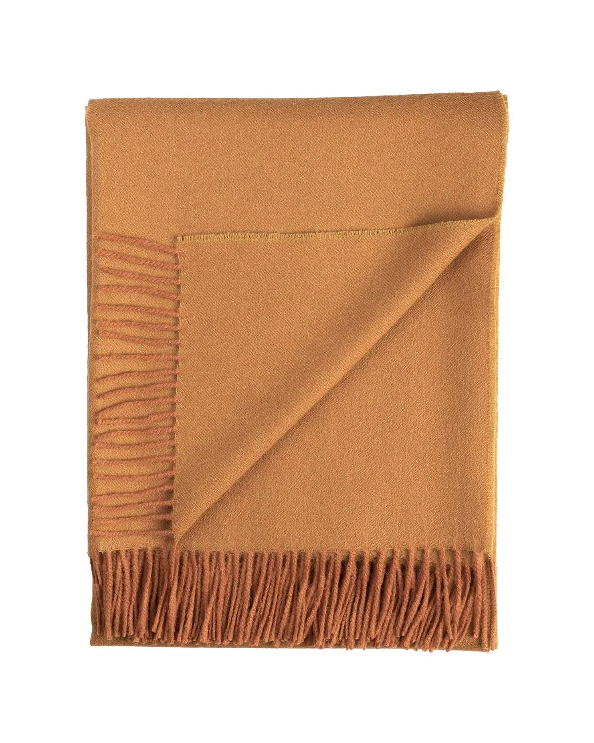 100% Baby Alpaca Throw - Ember