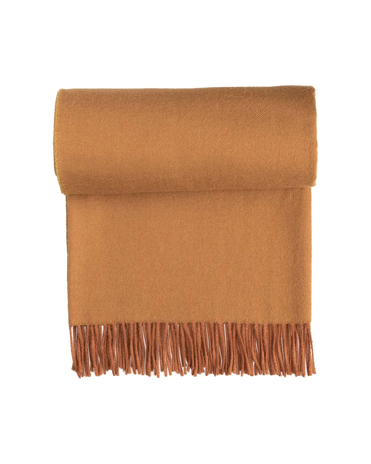 100% Baby Alpaca Throw - Ember