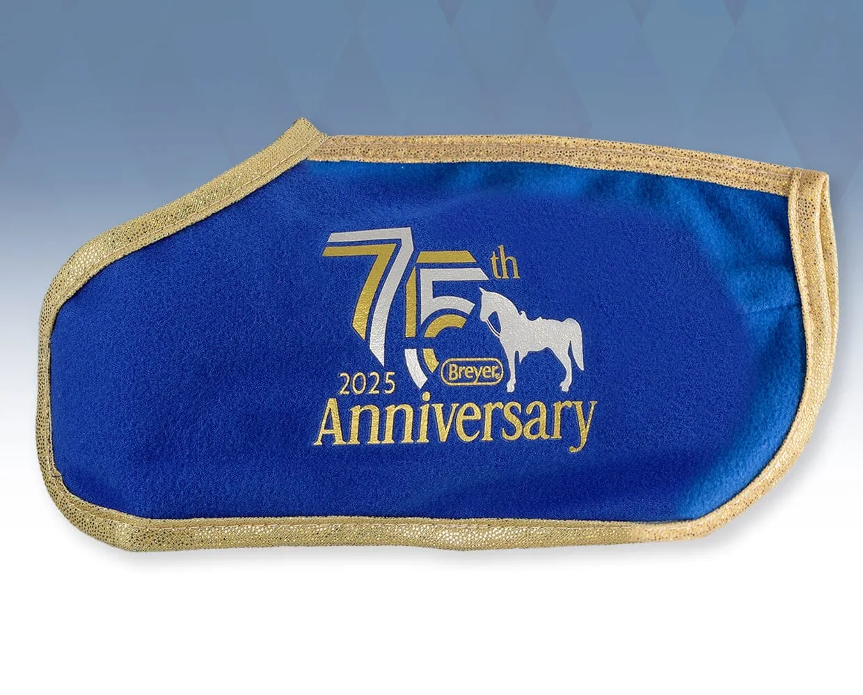 75th Anniversary Horse Blanket - Blue