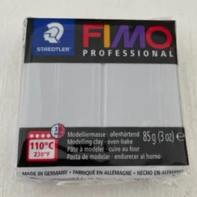 85G Block FIMO Professional Polymer Clay Dolphin Grey (80)