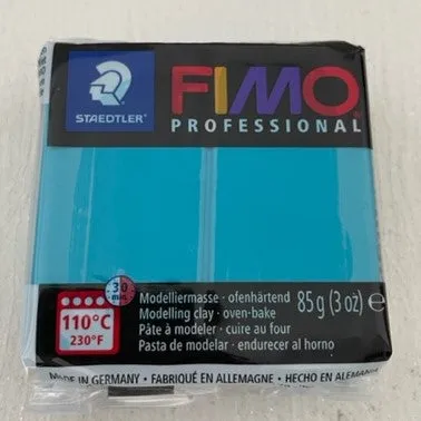 85G Block FIMO Professional Polymer Clay Turquoise (32)