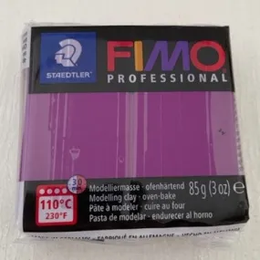 85G Block FIMO Professional Polymer Clay Violet (61)