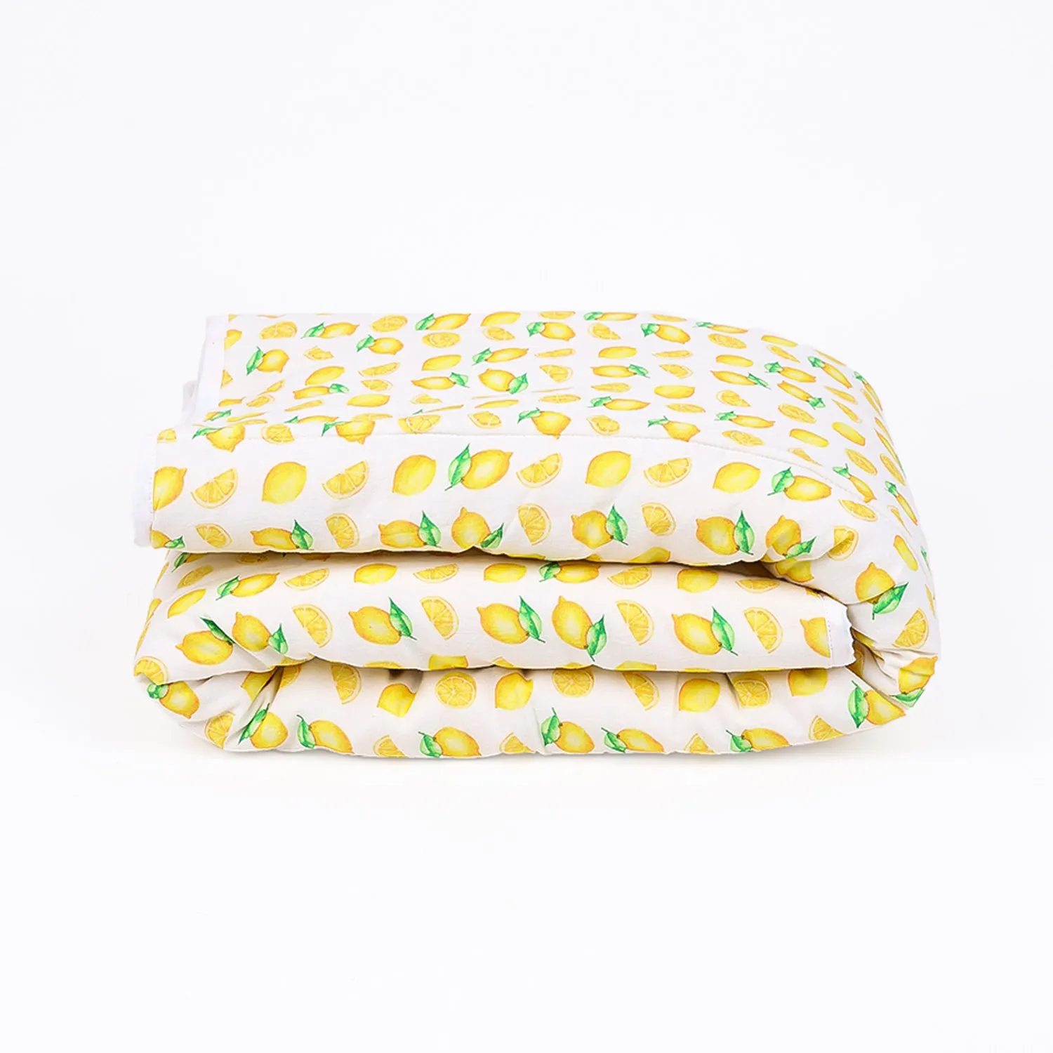 Ac Quilt Blanket cum Bedspread | 0-3 Years | 100X120 cm | Lemon