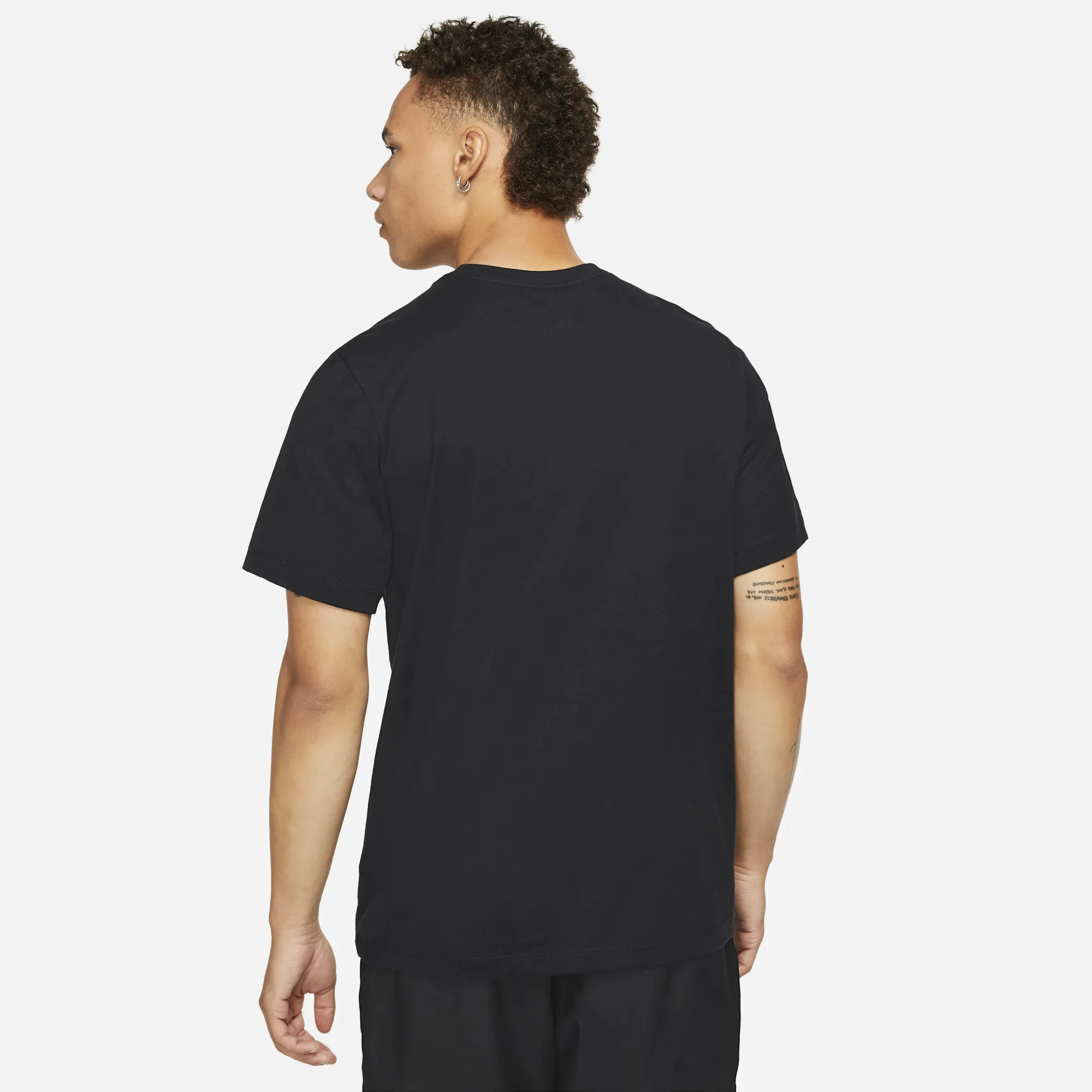 Air Jordan Mens Air Photo T-Shirt 'Black'