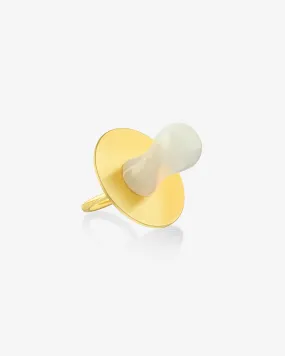 Alexei Hay - The Pacifier Ring - (Yellow Gold)