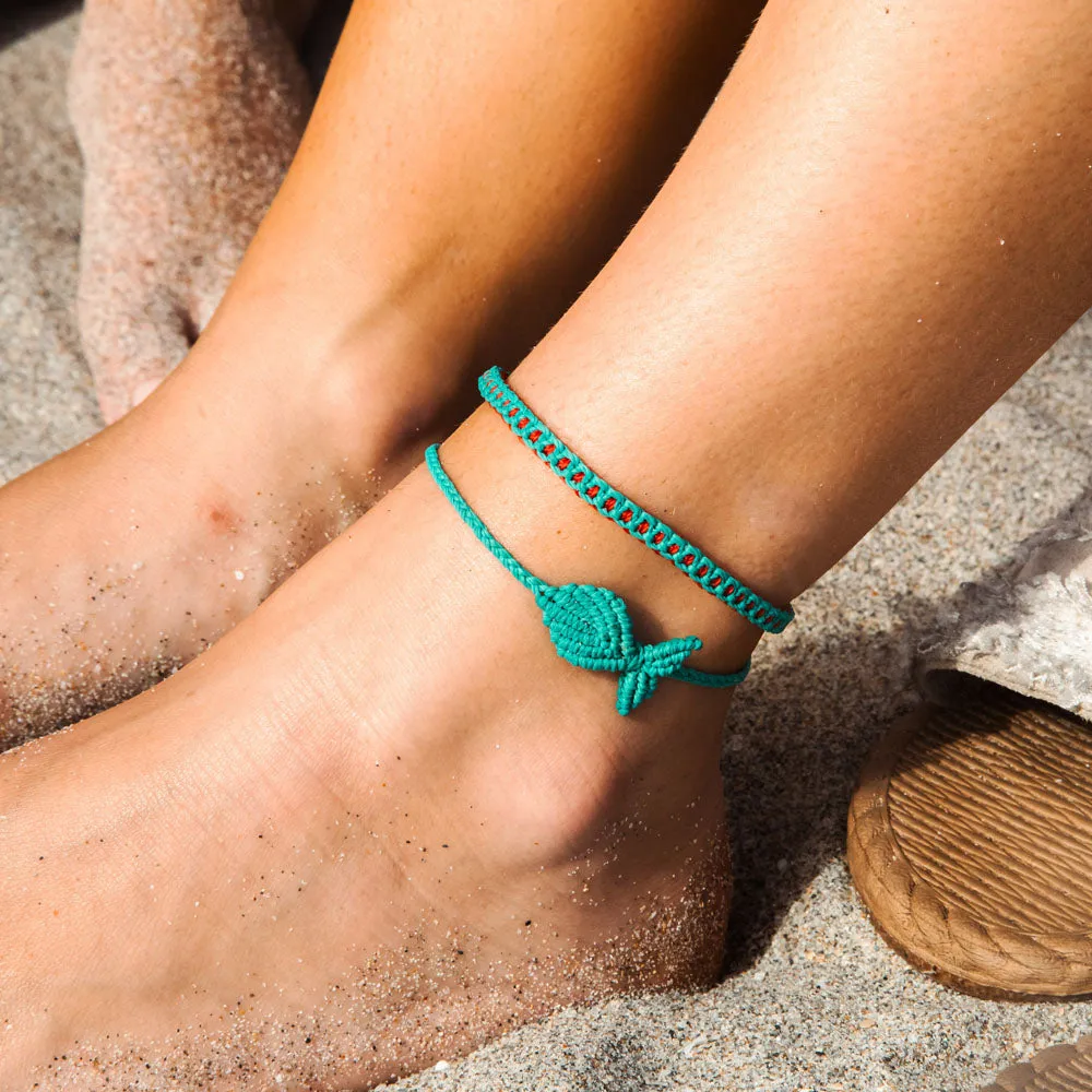 Cobra Braided Anklets