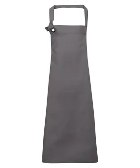 Dark Grey - Calibre heavy cotton canvas bib apron