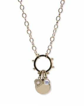 Dew Drop Marine Story Catcher Charm Necklace