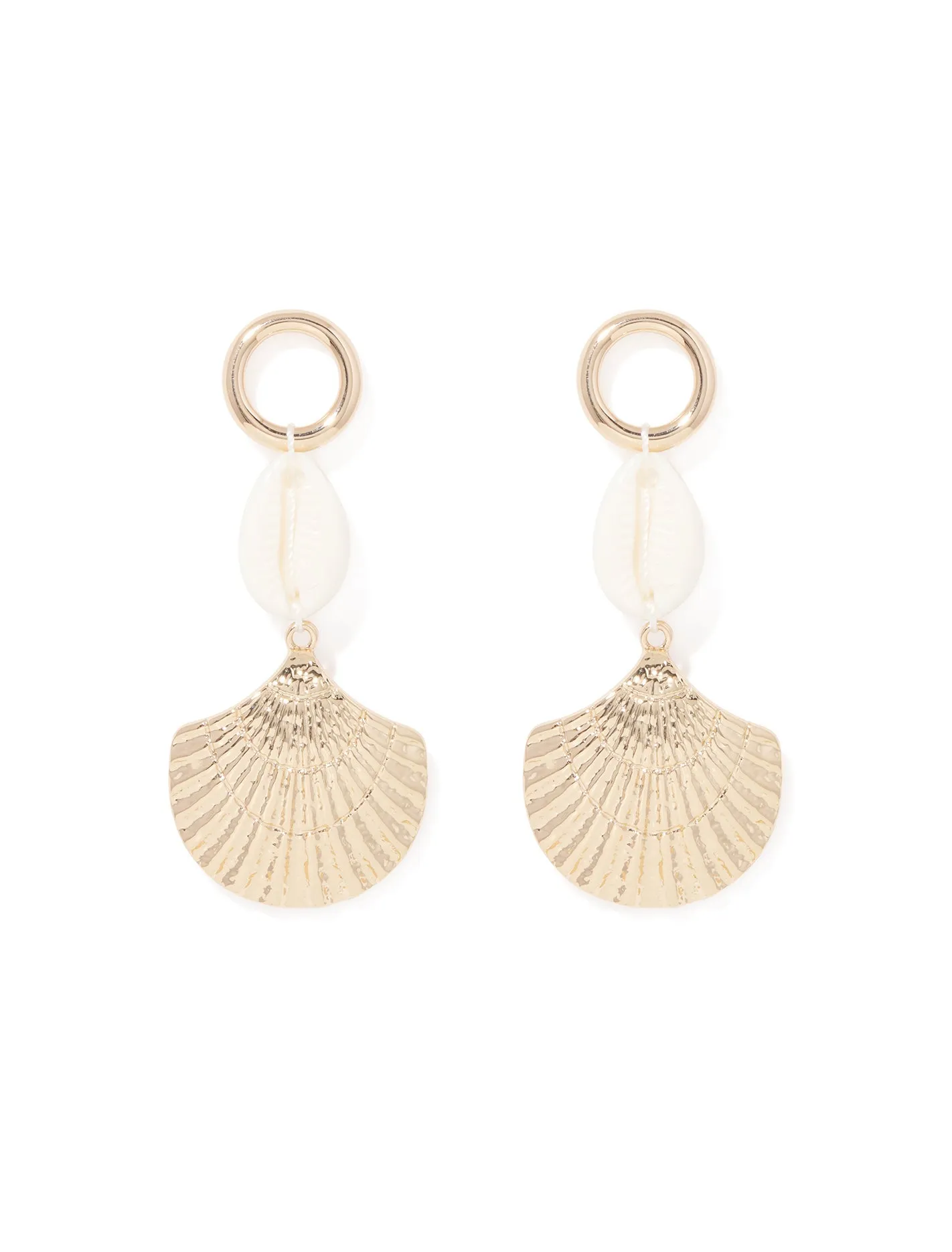 Drew Shell Drop Earrings