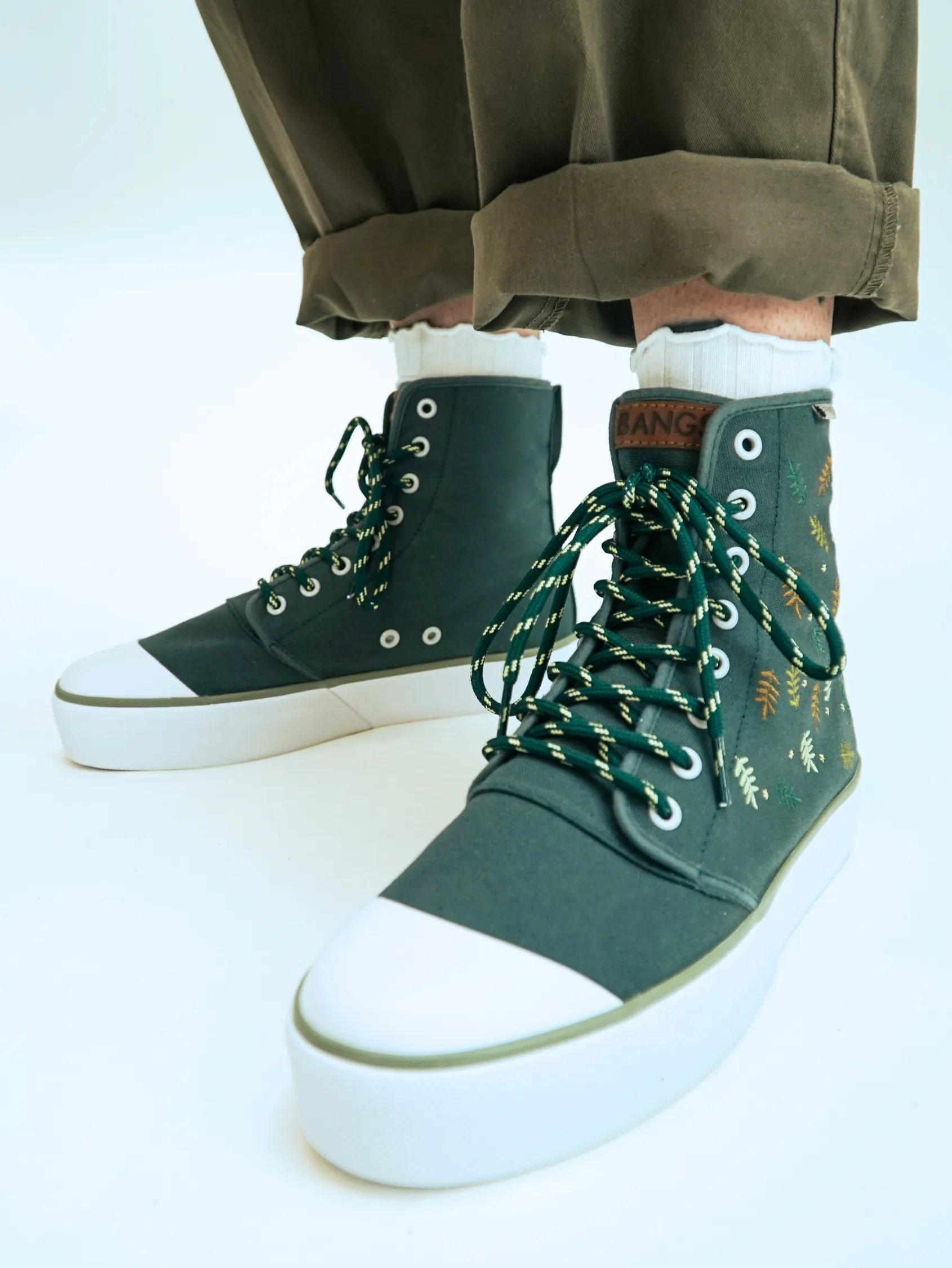 Forest Fern Platform High Top