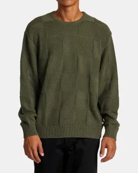 Hi Grade Boro Sweater - Olive Heather