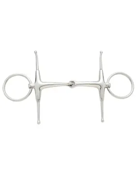 Korsteel Stainless Steel Jointed Fulmer Snaffle Bit