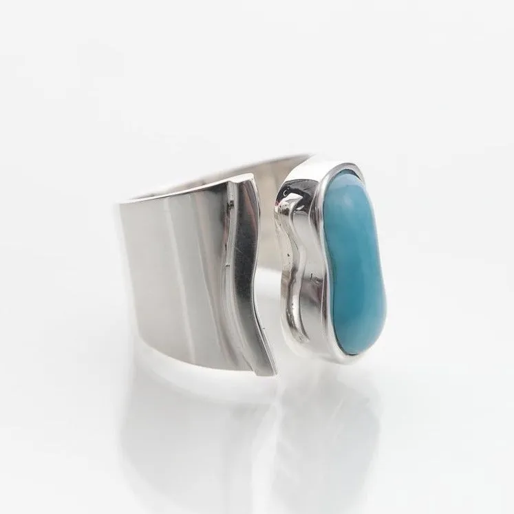 Larimar Statement Ring, Goalie