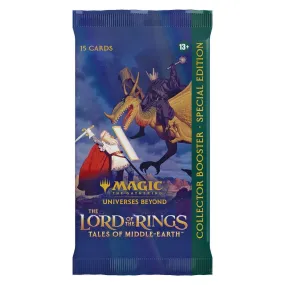 Magic: The Gathering The Lord of the Rings: Tales of Middle-earth Special Edition Collector Booster Box - 12 Packs (Collectible Fantasy Card Game)