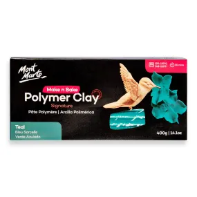 Make n Bake Polymer Clay Signature 400g (14.1oz) - Teal