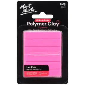 Make n Bake Polymer Clay Signature 60g (2.1oz) - Hot Pink