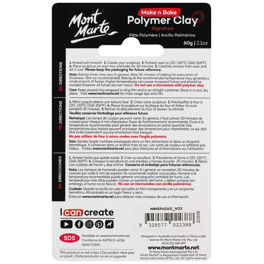 Make n Bake Polymer Clay Signature 60g (2.1oz) - Pale Pink