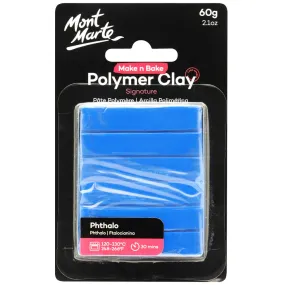 Make n Bake Polymer Clay Signature 60g (2.1oz) - Phthalo