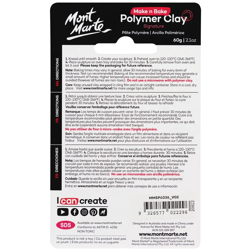 Make n Bake Polymer Clay Signature 60g (2.1oz) - Purple