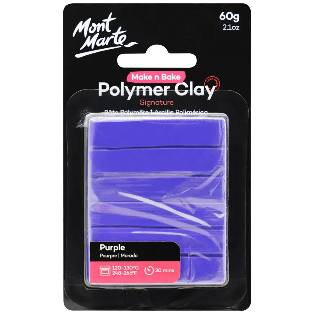 Make n Bake Polymer Clay Signature 60g (2.1oz) - Purple