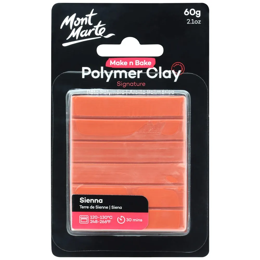 Make n Bake Polymer Clay Signature 60g (2.1oz) - Sienna