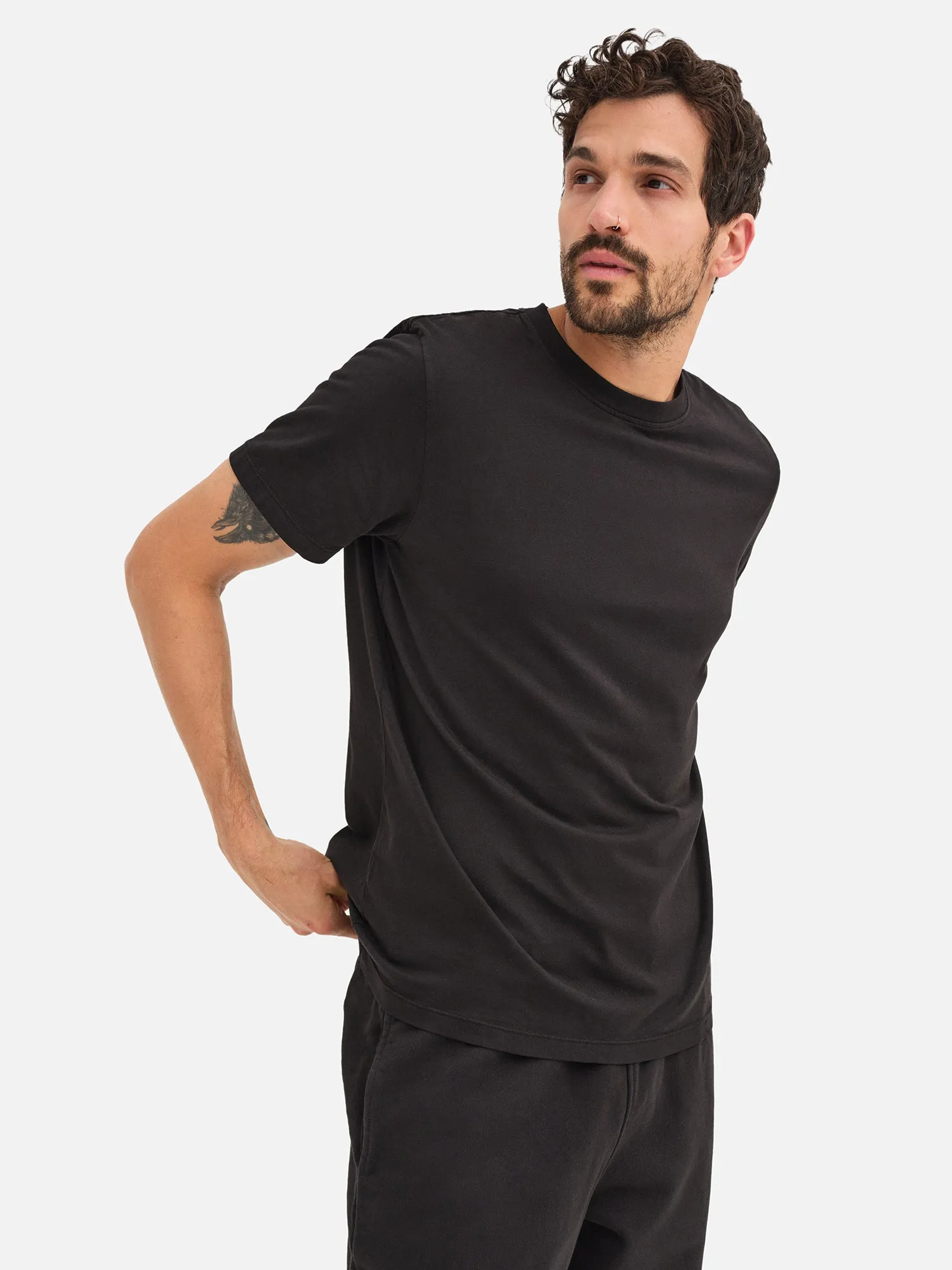 Men's Organic Cotton Crew Neck Tee