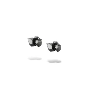 Morning Dream - earrings - sterling silver 925 - dark rhodium