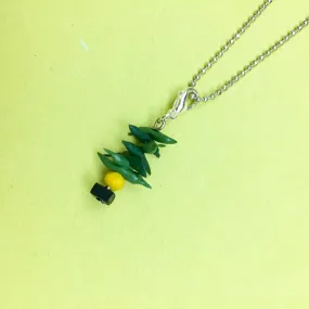 Nimbu Mirchi Totka Miniature Charm Pendant Necklace