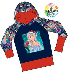 PREORDER- Christmas Sweater - Elsa - Grow with Me Raglan