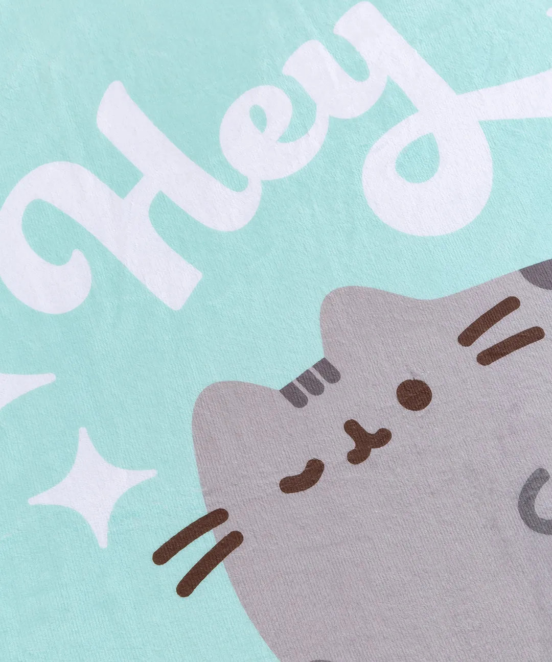 Pusheen Hey Throw Blanket