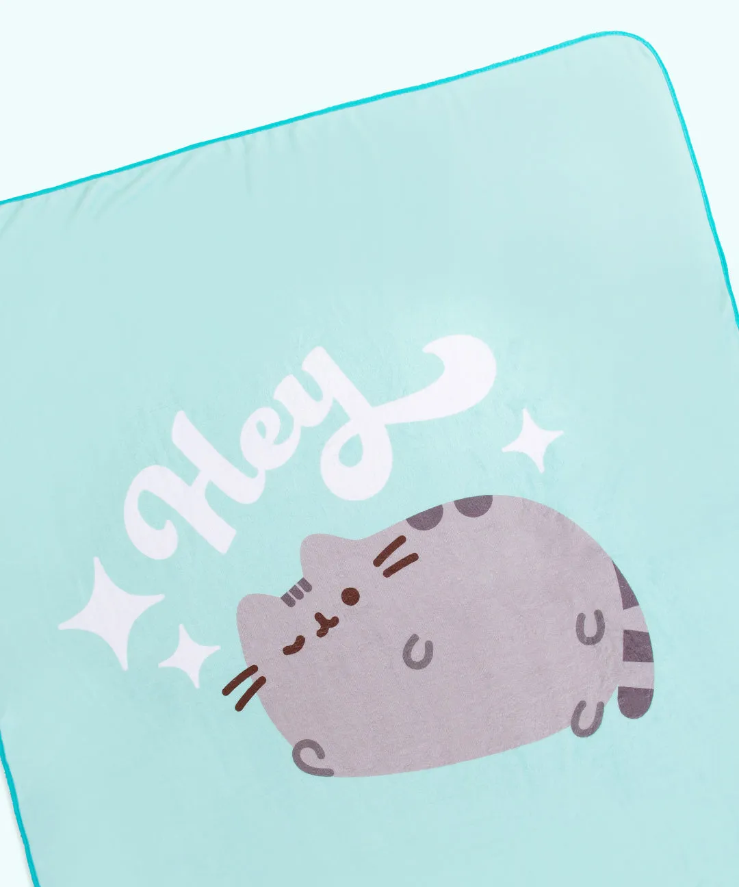 Pusheen Hey Throw Blanket