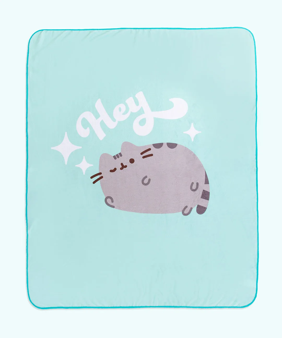 Pusheen Hey Throw Blanket