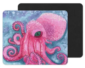 "Optimus the Octopus" - 7.75" x 9.25" Black-Backed Mousepad